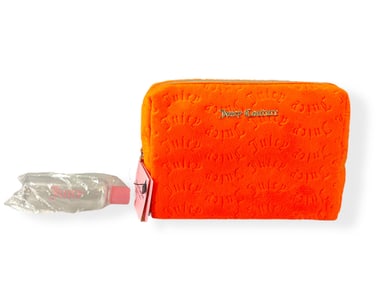 NWT Bright Orange Juicy Couture Travel Bag