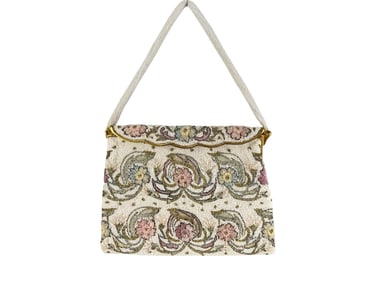 Micro-Beaded Vintage Evening Bag