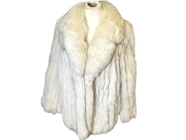 Fur Coat Branded "Saga Fox" in Stroller Length