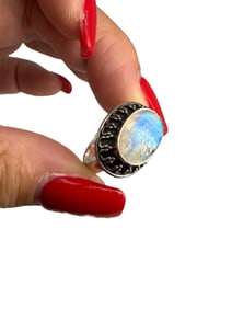 Sterling Silver Moonstone Ring
