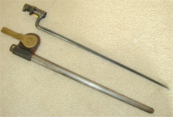 U.S. 1873 SPRINGFIELD BAYONET & SCABBARD