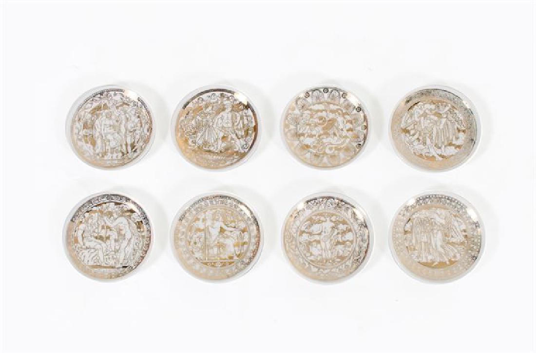 FORNASETTI PIERO_x000D_ Otto piattini della serie (1 of 1)