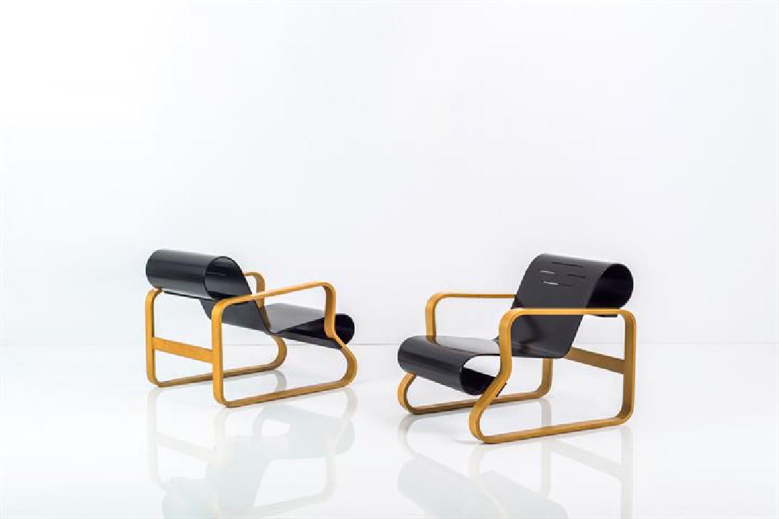 AALTO ALVAR_x000D_ Coppia di poltrone mod. Paimio (1 of 1)