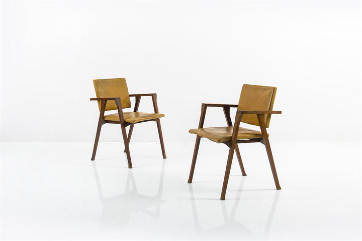 ALBINI FRANCO_x000D_ Due poltroncine mod. Luisa (1 of 1)