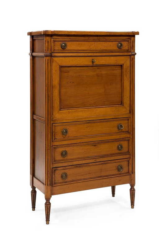 SECRETAIRE Secretaire in noce, in stile Luigi XVI, fron SECRETAIRE Secretaire in noce, in stile Luigi XVI, fron