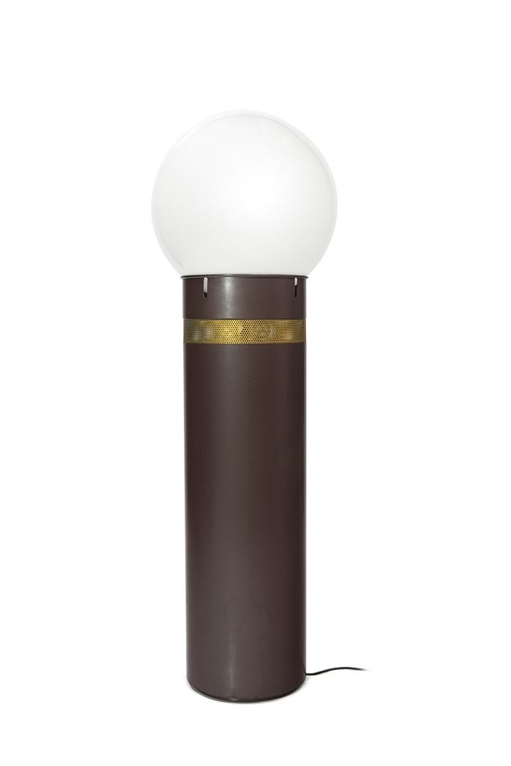 AULENTI GAE Oracolo Lampada da terra con struttura in: Prod. Artemide anni '60 h cm 145