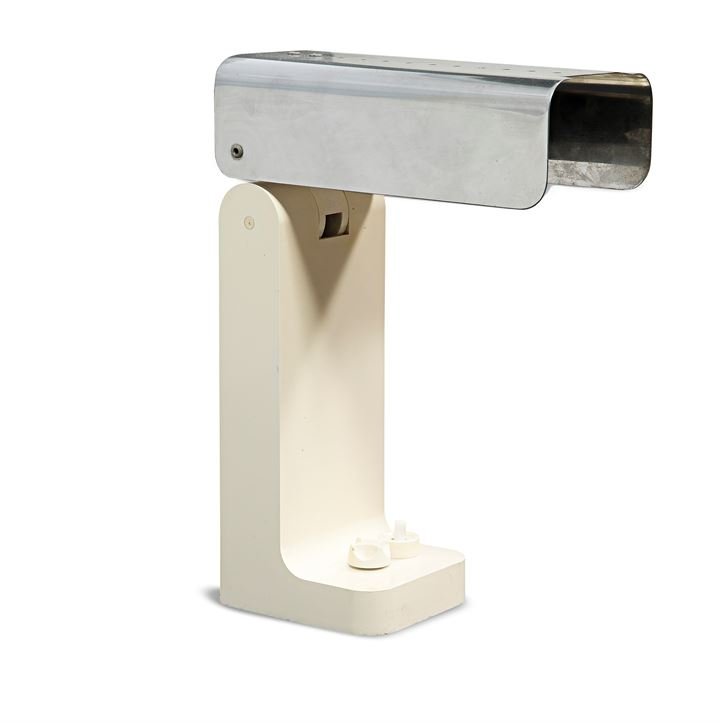 COLOMBO JOE 4034 Vademecum Lampadada tavolo con base in: Prod. Kartell 1969h cm 26