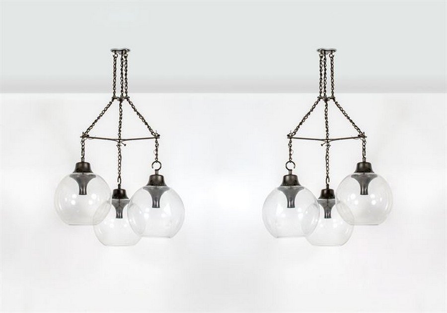 CACCIA DOMINIONI LUIGI_x000D_ Coppia di lampadari mod. (1 of 1)