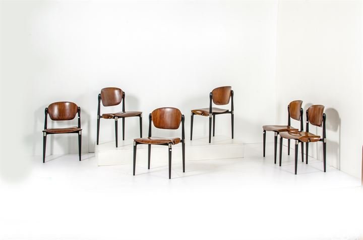 GERLI EUGENIO_x000D_ Sei sedie mod. S83 (1 of 1)