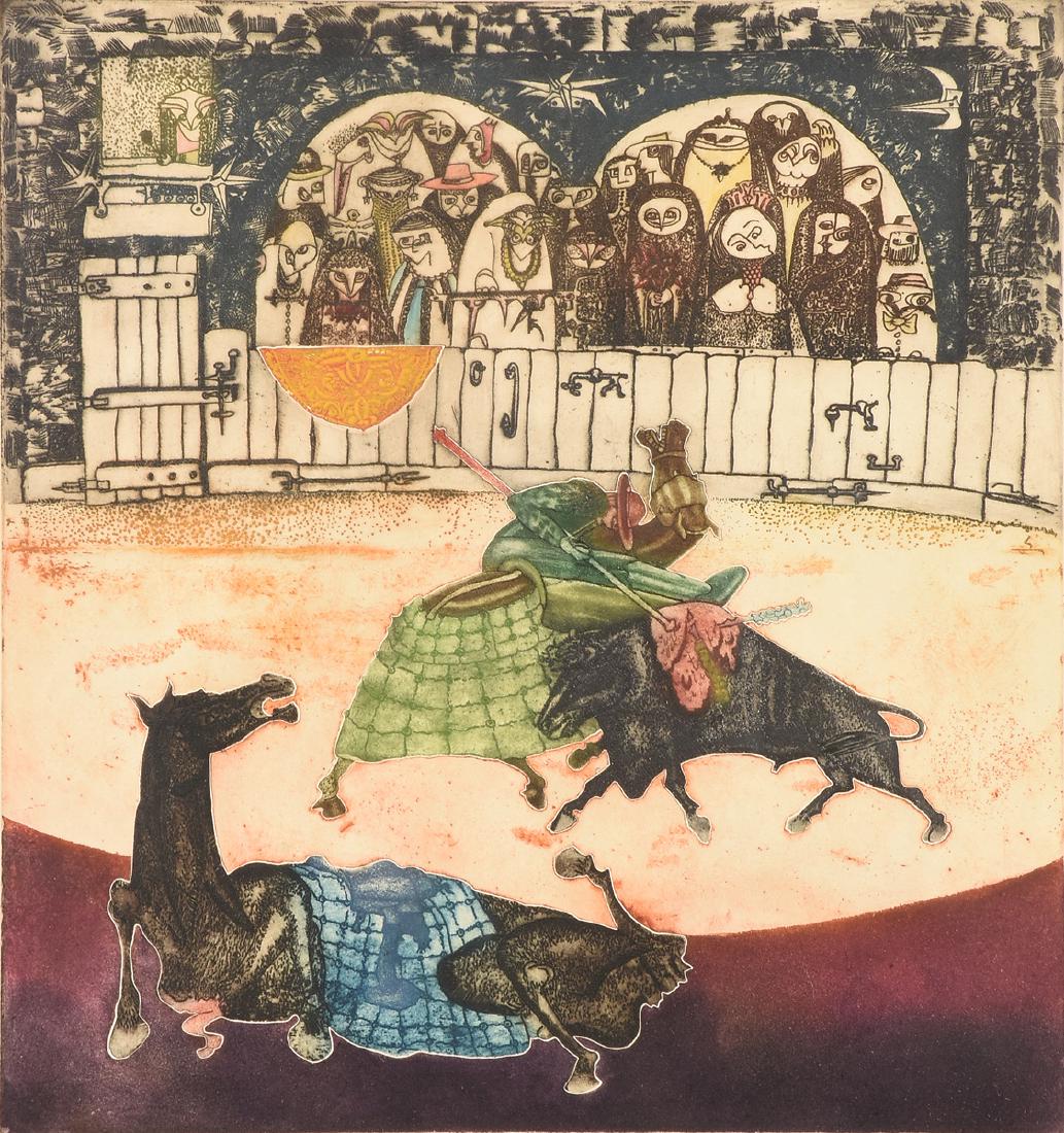 GUILLERMO SILVA SANTAMARIA (Colombian 1921-2007) (1 of 10)