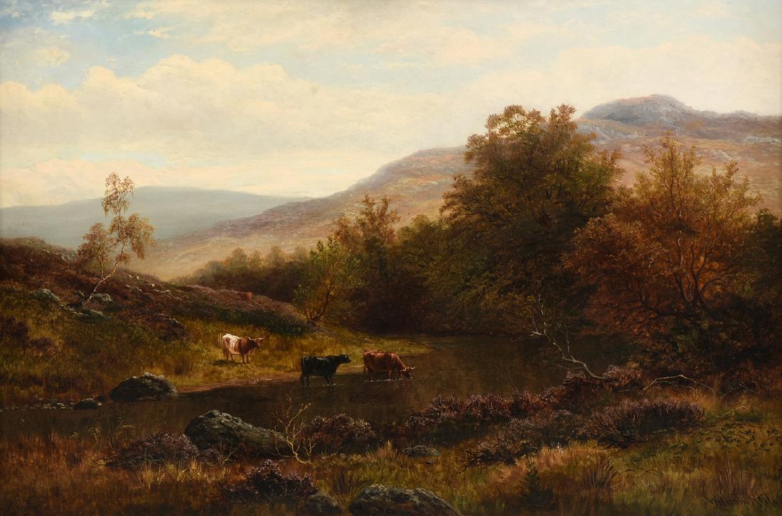 WILLIAM MELLOR (British 1851-1931) A PAINTING, (1 of 10)