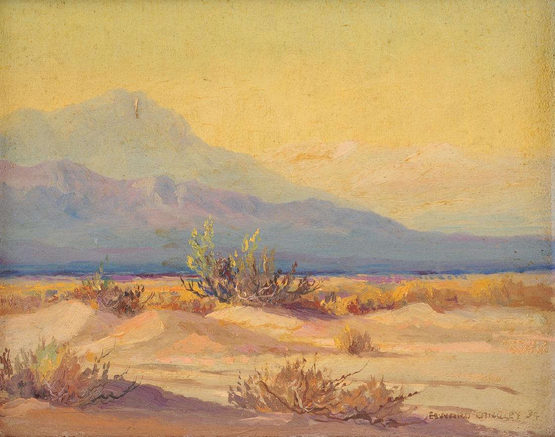 EDWARD BURNS QUIGLEY (American 1895-1984) A PAINTING, (1 of 10)