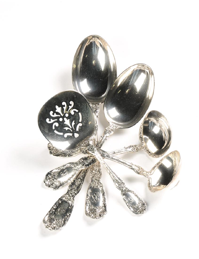 A GROUP OF FIVE GORHAM MFG. CO. STERLING SILVER (1 of 7)