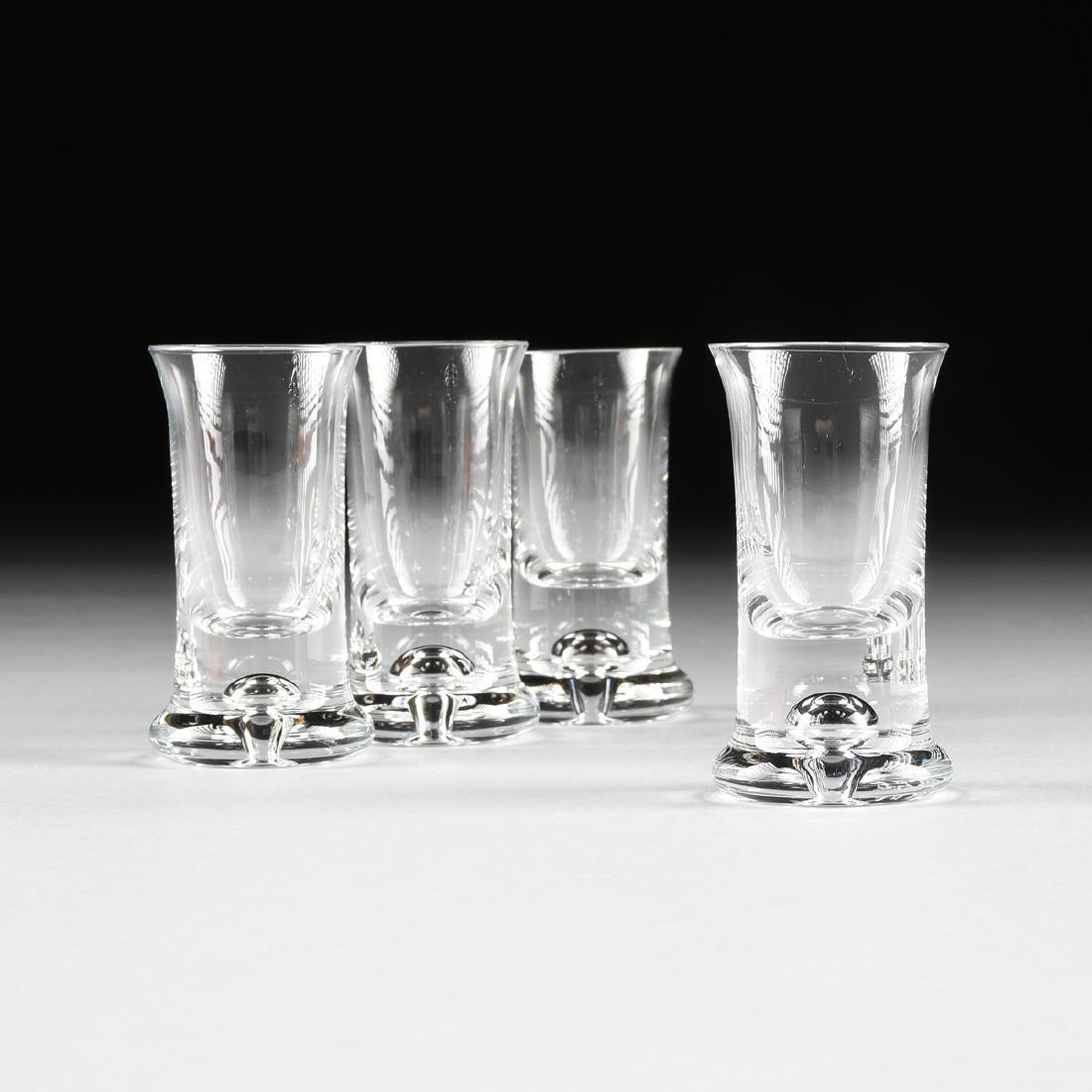 TAPIO WIRKKALA (Finnish 1915-1985) A SET OF FOUR (1 of 4)