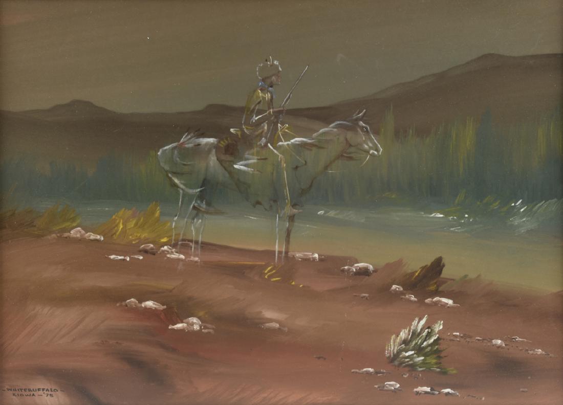 WHITE BUFFALO/BOBBY HILL (Native American Kiowa Tribe (1 of 12)