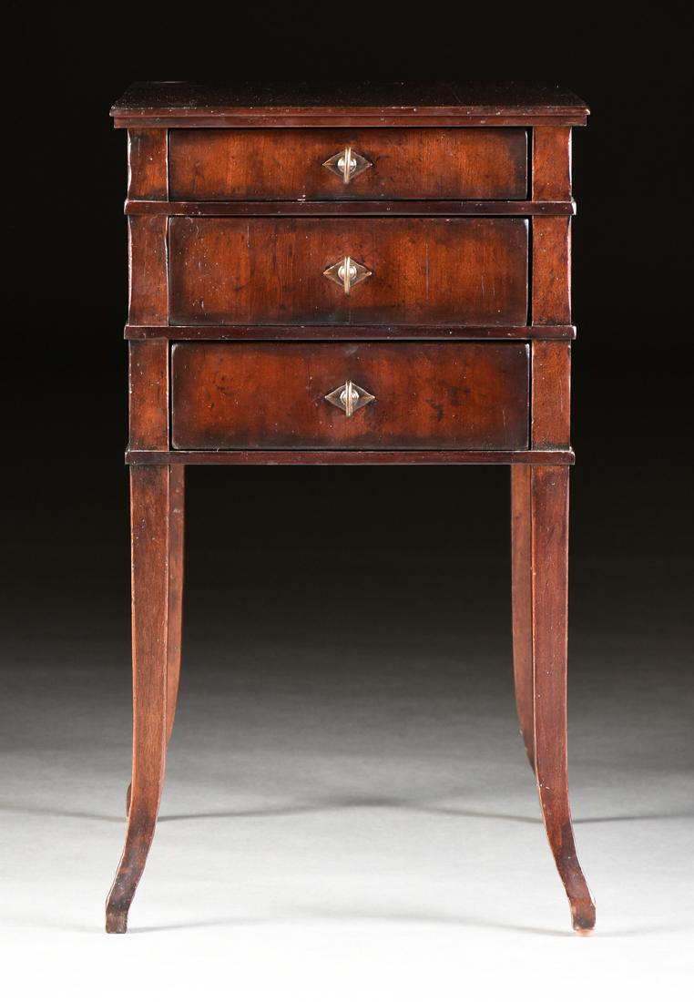 A DIRECTOIRE STYLE MAHOGANY END TABLE, 20TH CENTURY, (1 of 6)