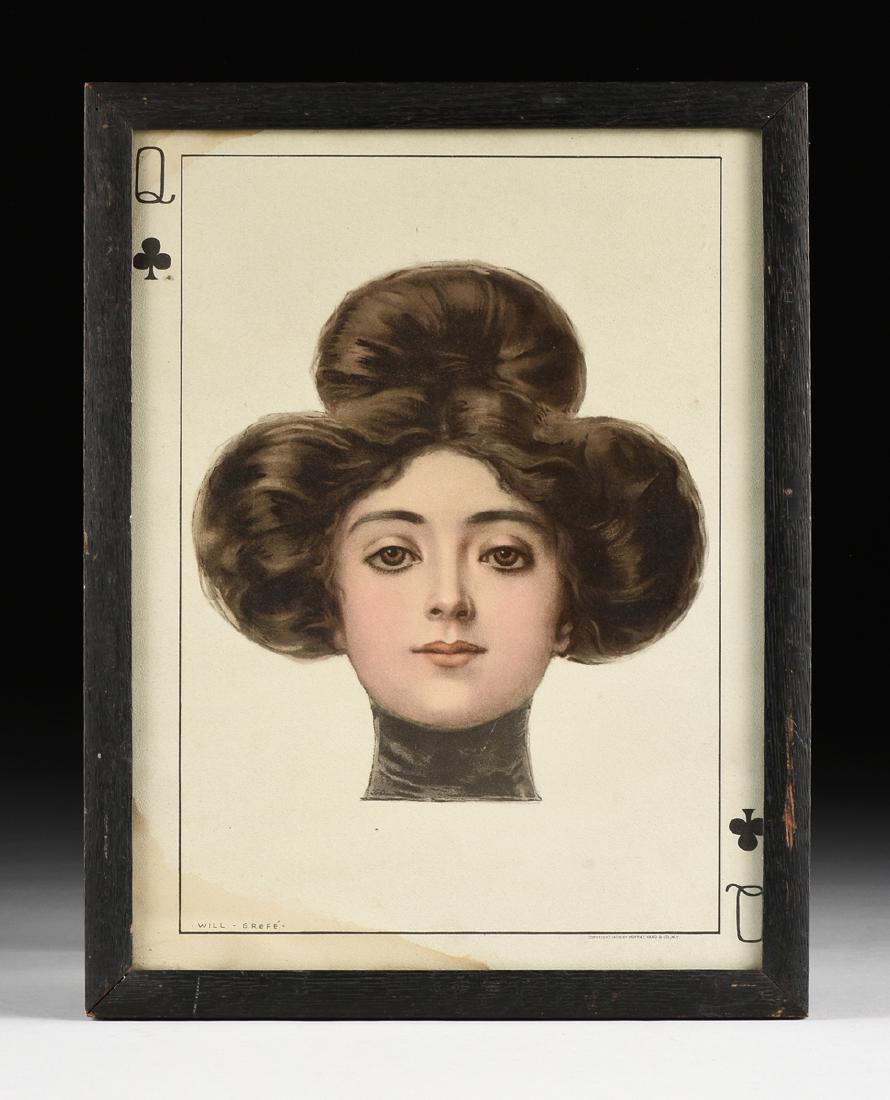 WILL GREFE (AMERICAN 1875-1957) A LITHOGRAPHIC (1 of 7)