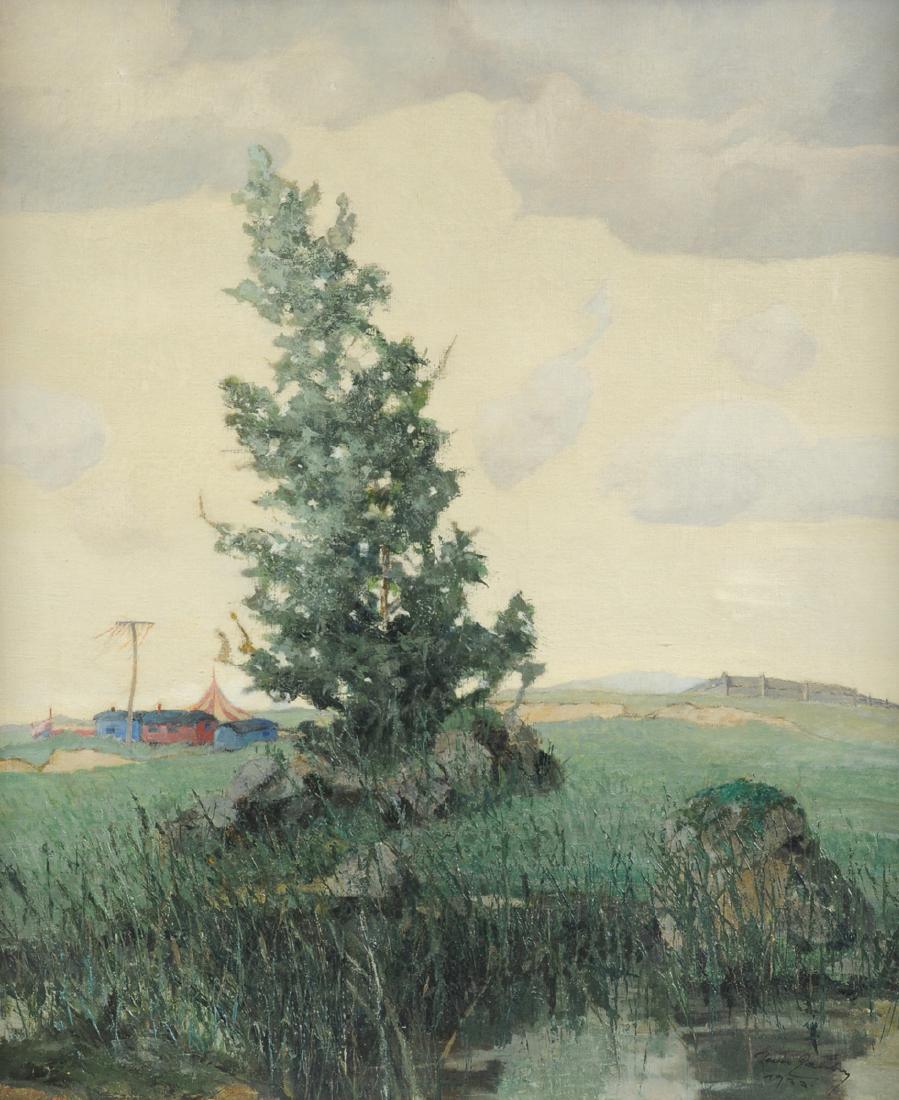 HUNGARIAN SCHOOL (20th Century) A PAINTING, "The (1 of 11)