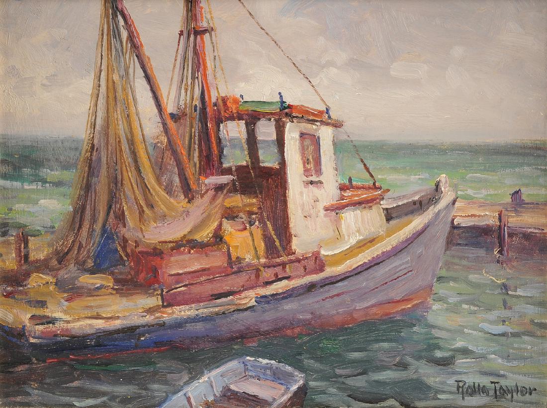 ROLLA TAYLOR (American/Texas 1874-1970) A PAINTING, (1 of 10)