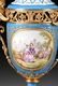A PAIR OF SÈVRES STYLE BRONZE DORÉ MOUNTED BLUE - 8