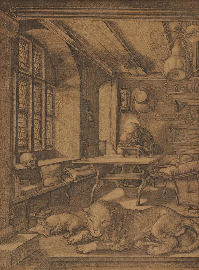 after ALBRECHT DURER (German 1848-16) AN ENGRAVING, (1 of 10)