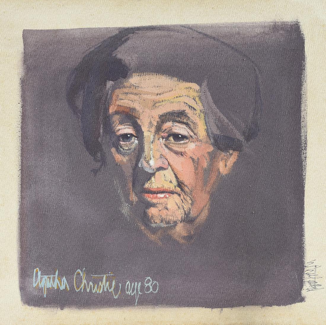 DOUG WHITFIELD (American b. 1945) A PAINTING, "Agatha (1 of 10)