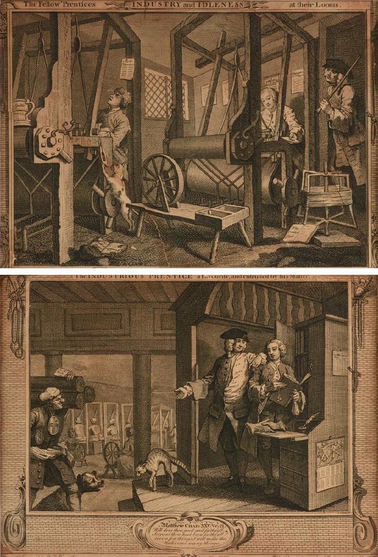 A GROUP OF TWO ETCHING AND LINE ENGRAVINGS FROM WILLIAM (1 of 14)