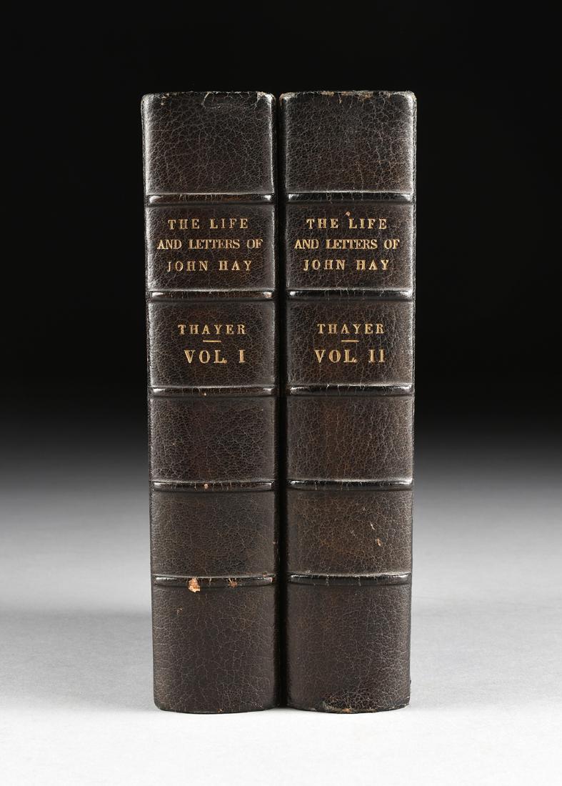 WILLIAM ROSCOE THAYER (1859-1923) A PAIR OF BOOKS, "The (1 of 15)