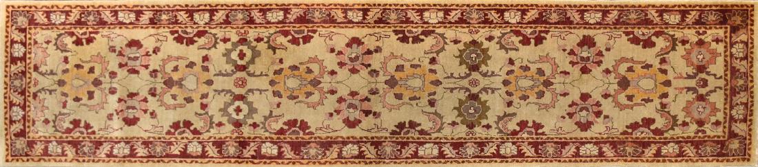 A PAKISTANI HAND KNOTTED WOOL PESHAWAR RUNNER, NORTH (1 of 8)