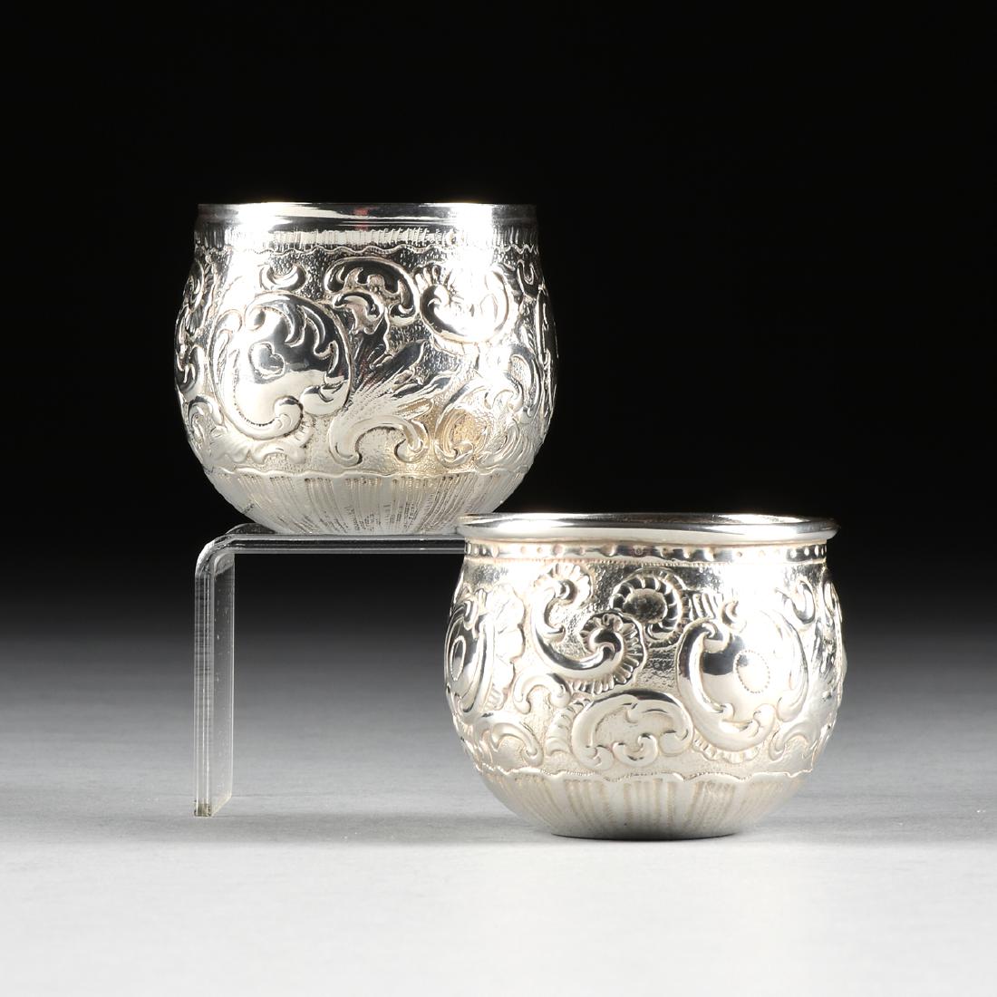 TWO SOUTH AMERICAN 900 STANDARD SILVER CUPS, POSSIBLY (1 of 6)
