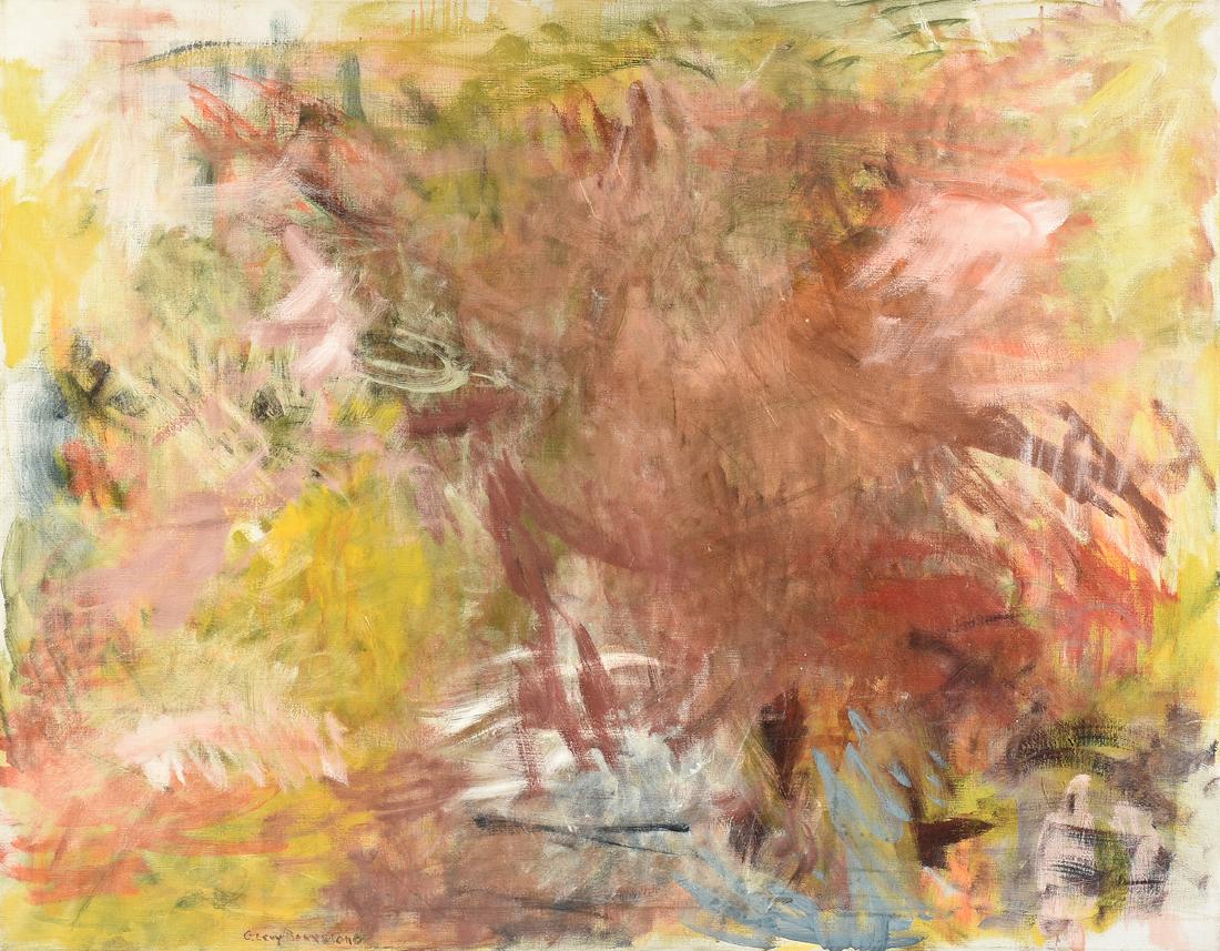 GERTRUDE BARNSTONE (American/Texas b. 1925) A PAINTING, (1 of 14)