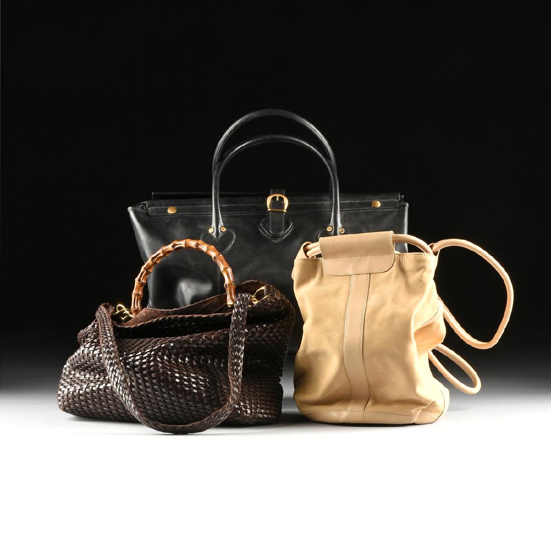 A GROUP OF THREE GUCCI BAGS, 20TH/21ST CENTURY, (1 of 15)