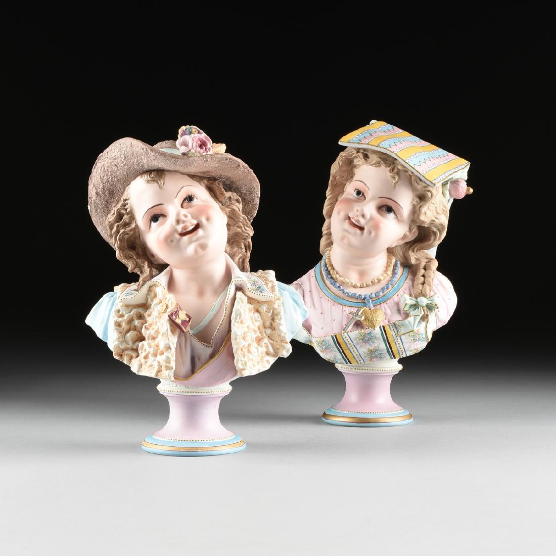 attributed to HECTOR LEMAIRE (French 1846-1933) A PAIR (1 of 16)