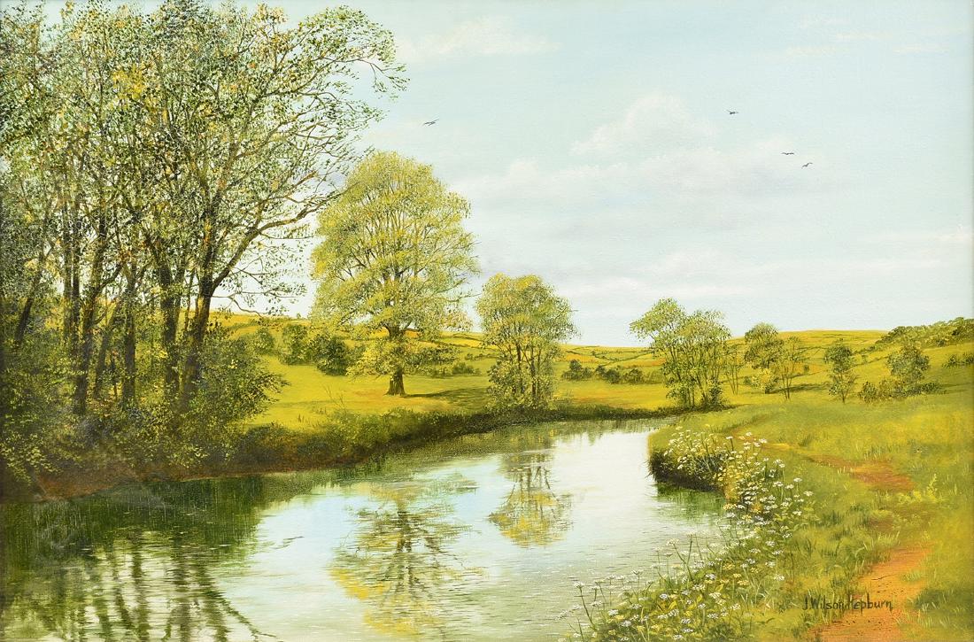 J. WILSON HEPBURN (American 20th Century) A PAINTING, (1 of 14)