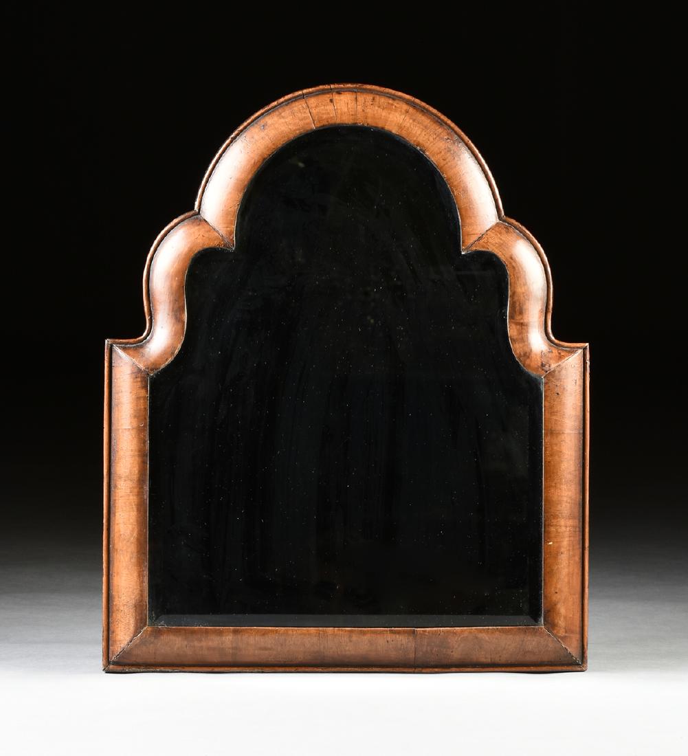 A QUEEN ANNE FRUITWOOD MIRROR, 18TH CENTURY, ENGLISH, (1 of 6)