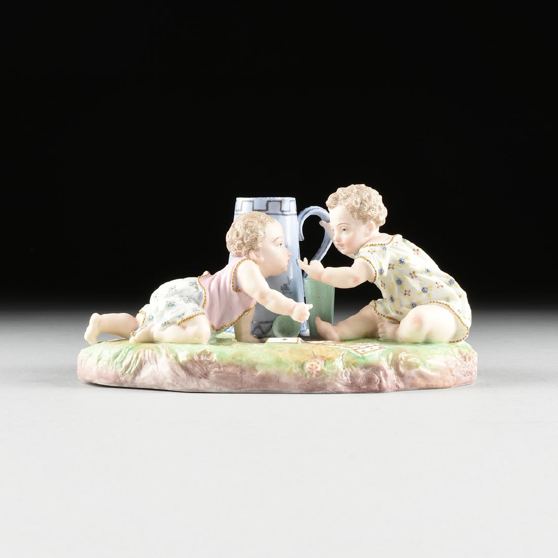 attributed to VION ET BAURY PORCELAIN MANUFACTURERS, AN (1 of 10)