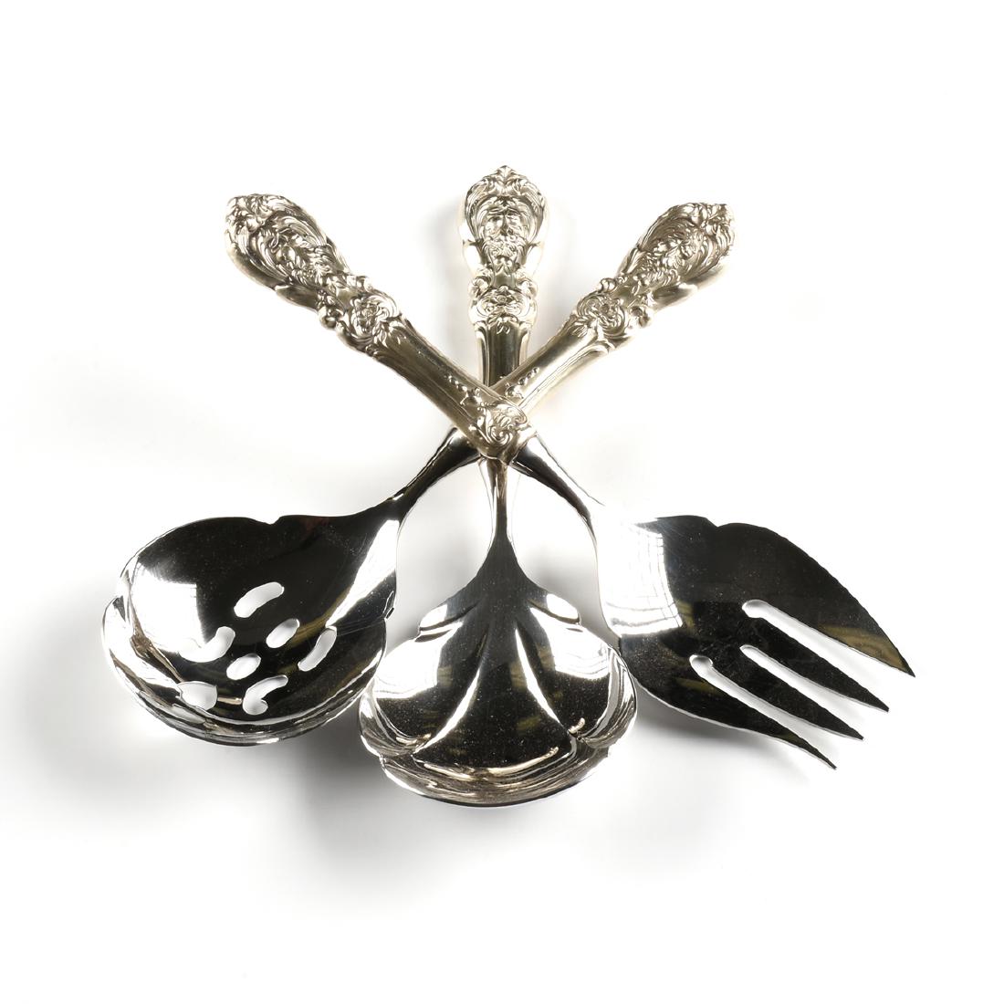 A GROUP OF THREE REED & BARTON "FRANCIS I" PATTERN (1 of 5)