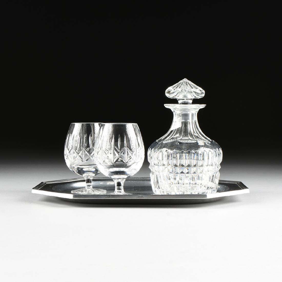 A BRANDY DECANTER SET, 20TH CENTURY,