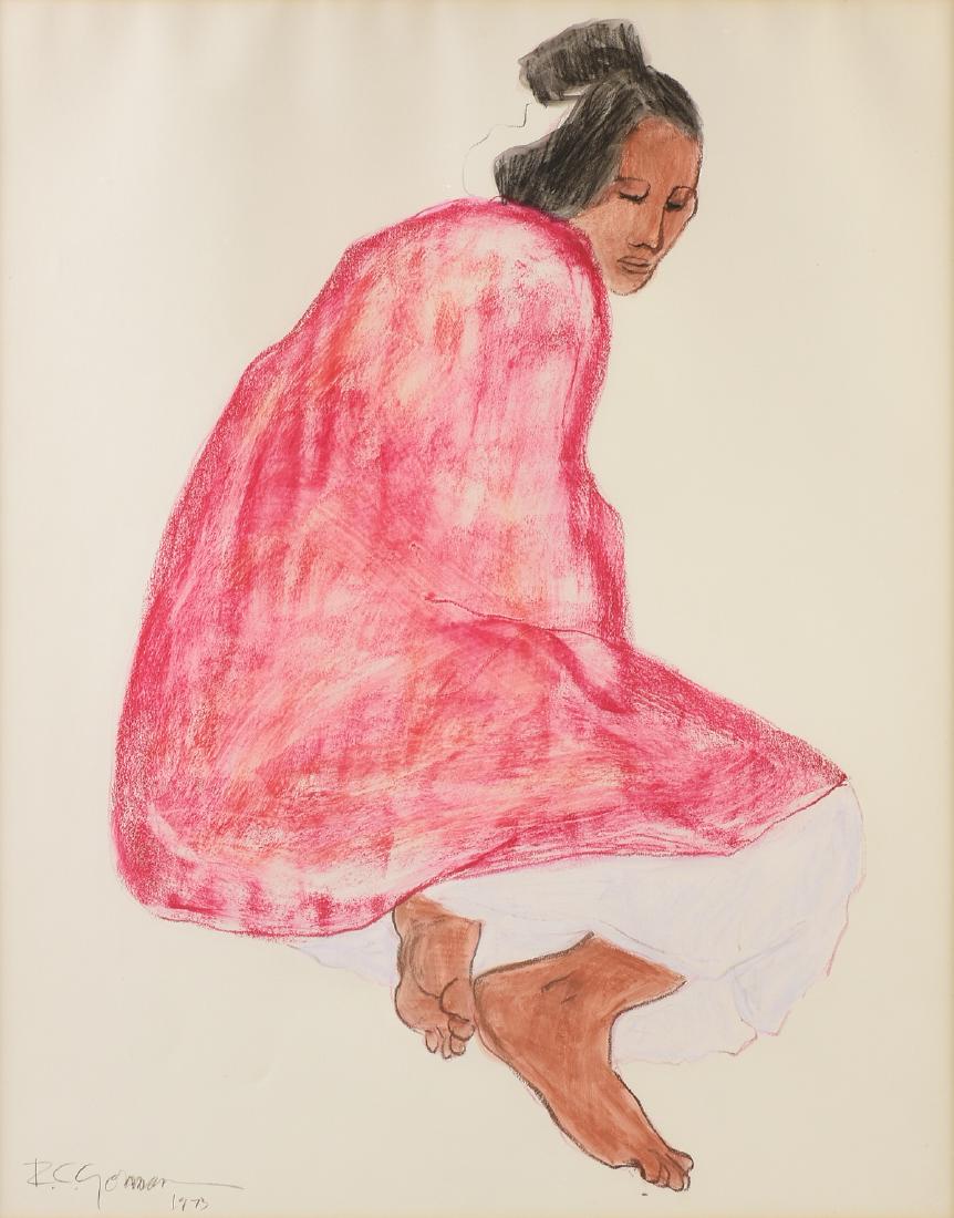 R.C. GORMAN (American 1932-2005) A COLORED LITHOGRAPH, (1 of 10)