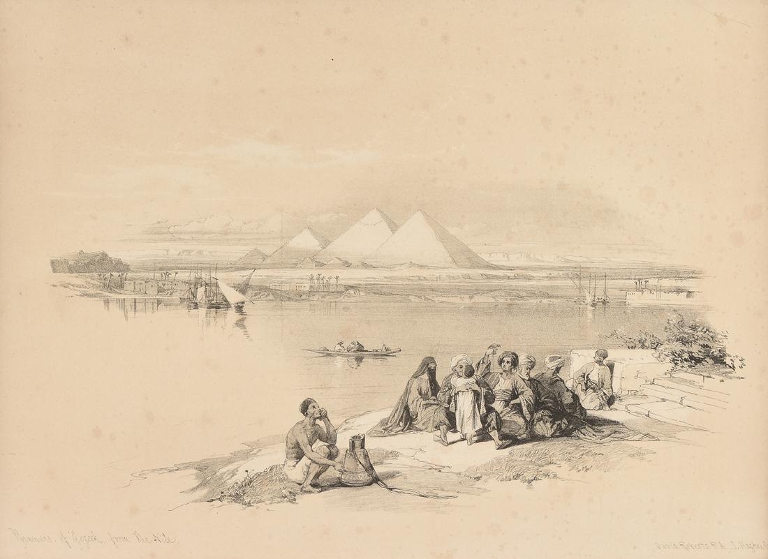 DAVID ROBERTS (British 1796-1864) A GROUP OF THREE (1 of 20)