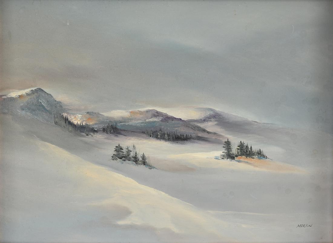 ANTHONY MARTIN (American/Texas b. 1941) A PAINTING, (1 of 8)