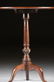 A GEORGE III PERIOD CARVED WALNUT TILT TOP TEA TABLE, - 2