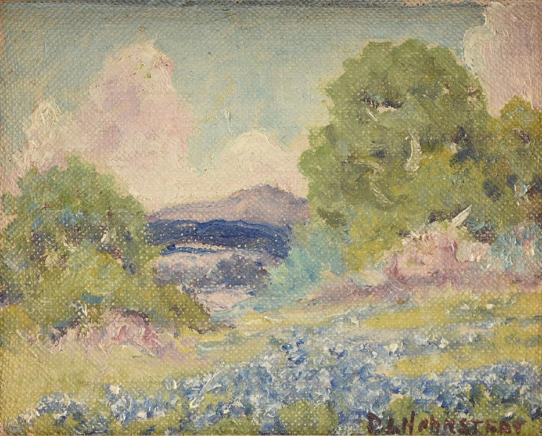 PETER LANZ HOHNSTEDT (1872-1957) A PAINTING, (1 of 7)