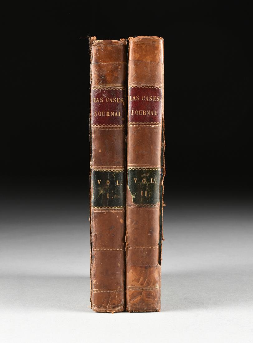 COUNT DE LAS CASES (1766-1842) TWO BOOKS, "Journal of (1 of 9)