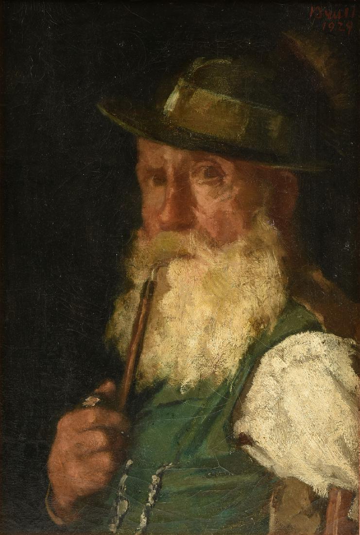 ALADAR BRULL (Hungarian 1890-1953) A PAINTING, (1 of 9)