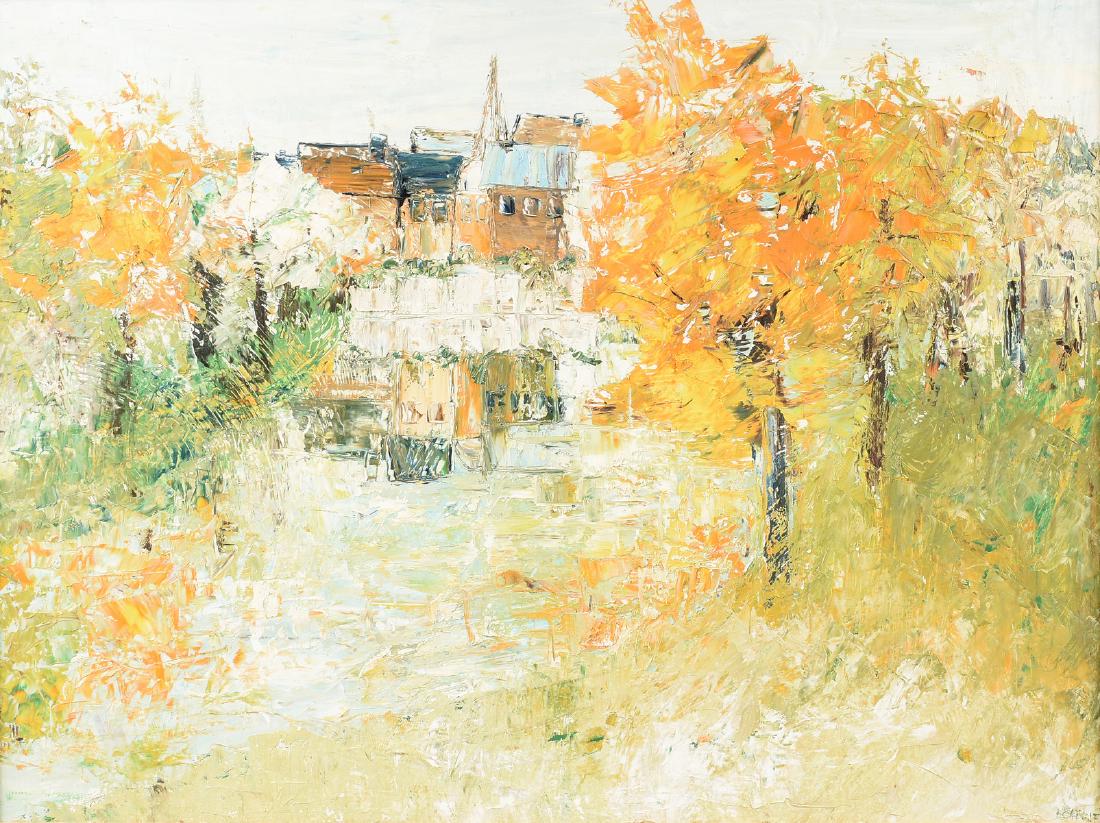 HELENÉ COHEN (New Jersey b.1940) A PAINTING, (1 of 9)