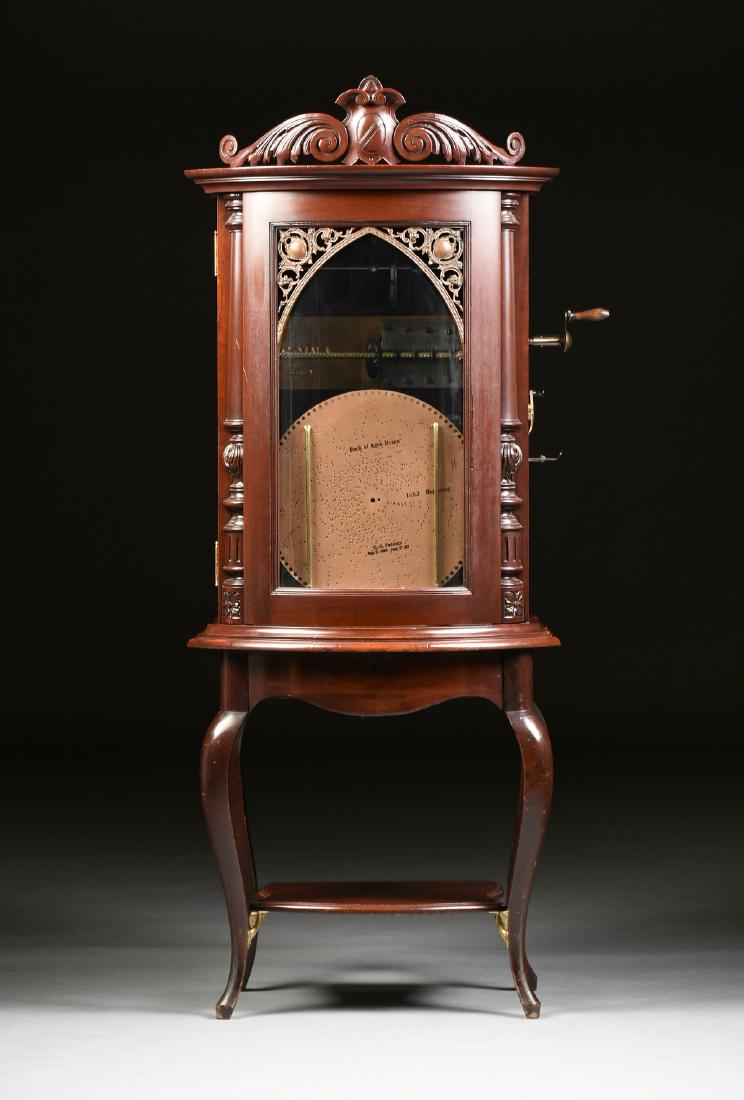 A REGINA COIN OPERATED MECHANICAL DISC BOWFRONT (1 of 10)