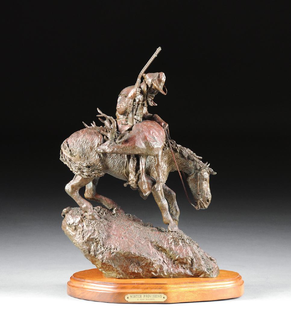 H. CLAY DAHLBERG (American b. 1946) A PATINATED BRONZE (1 of 10)