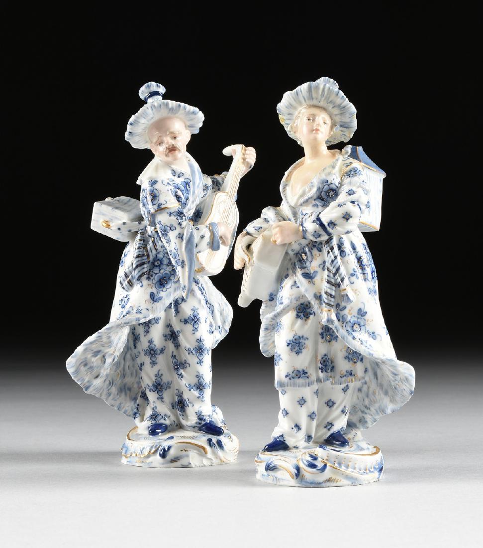 FRIEDRICH ELIAS MEYER (German 1723-1785) A PAIR OF (1 of 12)