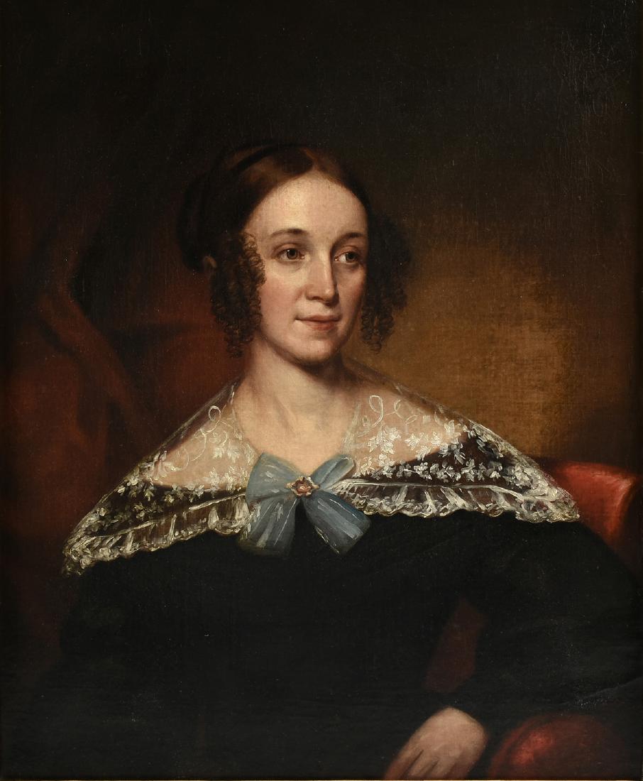 AMERICAN SCHOOL (19th Century) A PAINTING, "Portrait of (1 of 8)